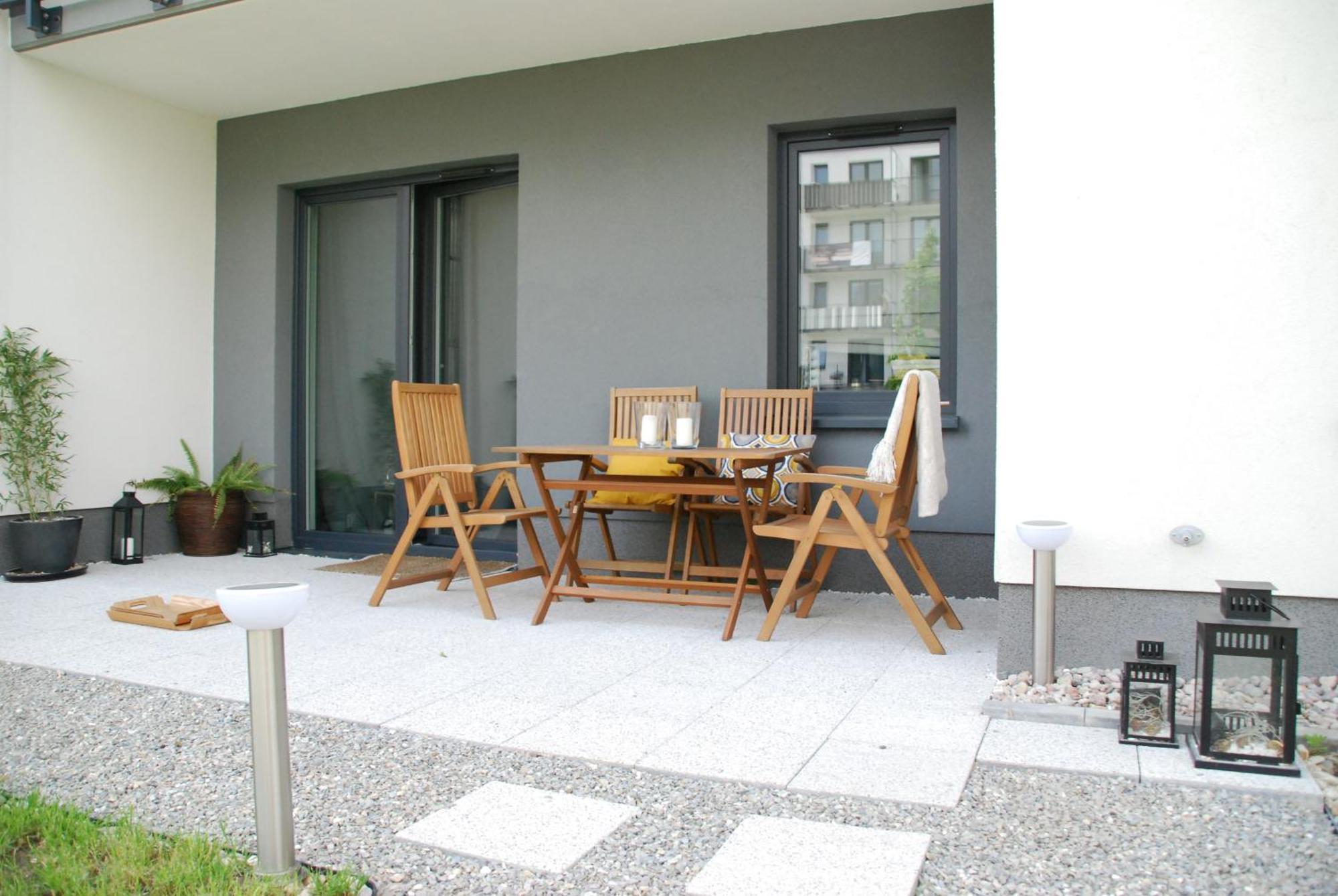 Relax&Comfort New Waw 50 Sqm With Terrace, Garden, Free Parking And Ac Варшава Екстериор снимка