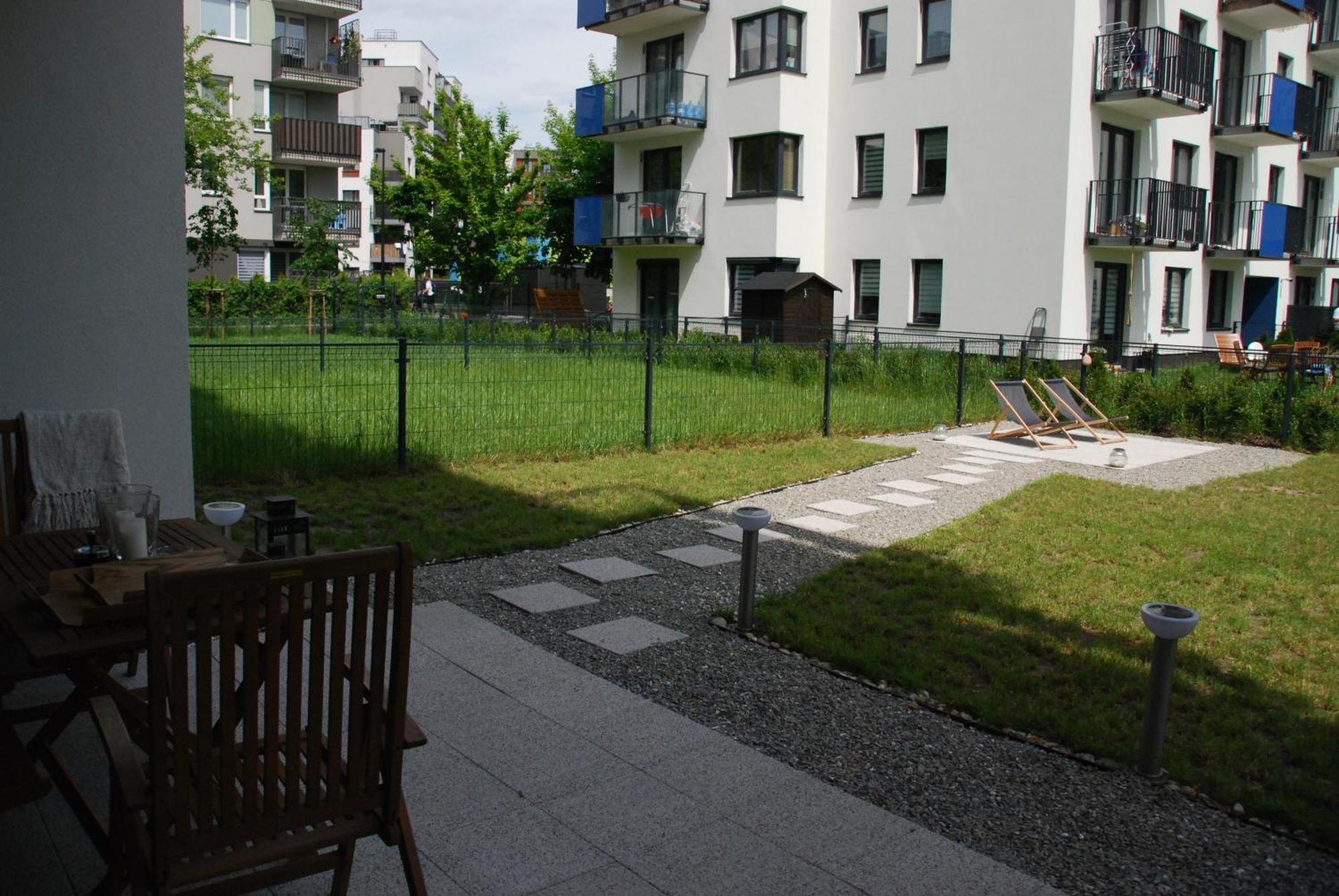 Relax&Comfort New Waw 50 Sqm With Terrace, Garden, Free Parking And Ac Варшава Екстериор снимка
